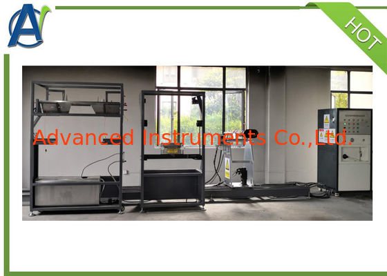 Flammability Test Device for Seat Cushions as per Appendix F to FAA25.853 Part II