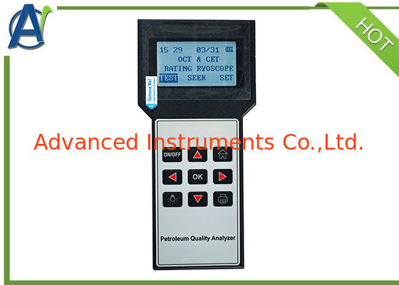 Portable Octane and Cetane Number Detector with LED Display and Printer