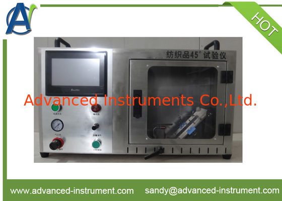 ASTM D1230&NFPA 702 45 ° Flammability of Wearing Apparel Apparatus CA TB 117