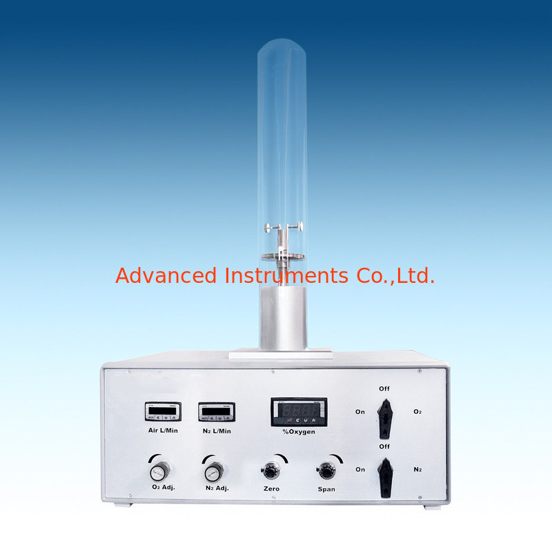 LOI Limited Oxygen Index Meter accoding to ASTM D2863,ISO 4589-2,NES 714